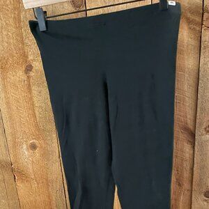 Women’s Vans Solid Black Leggings Size L